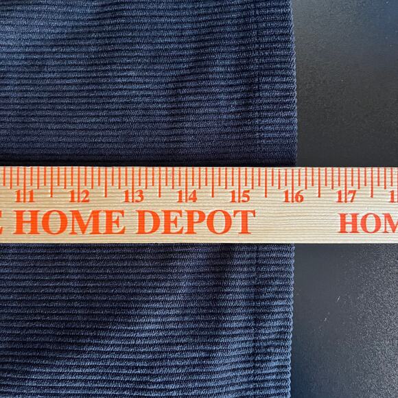 Halara 2-in-1 A Line Mini Skirt Skort XL Black Corduroy Casual Fall Academia NWT - Picture 5 of 8